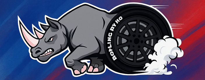 Rolling Ryno Logo in color